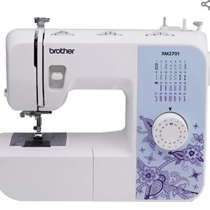 Brother XM2701 Sewing Machine, Lightweight, Full Featured, 27 Stitches, 6